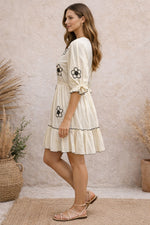 Load image into Gallery viewer, Bloom Grace Tie-Back Dress