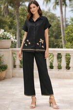 Load image into Gallery viewer, Golden Block Print Co-ord