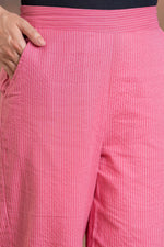 Load image into Gallery viewer, Sencei Women's Katha Cotton Co-ord Set with Hand Embroidery | Relaxed Fit Top & Bottom | Soft & Breathable Loungewear