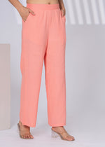 Load image into Gallery viewer, Sencei Women's Katha Cotton Co-ord Set with Hand Embroidery | Relaxed Fit Top & Bottom | Soft & Breathable Loungewear