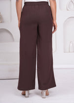 Load image into Gallery viewer, Sencei Women’s Elegant Cotton Trousers – Relaxed Fit, Wide Leg