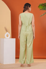 Load image into Gallery viewer, Sencei Women's Cotton Sleeveless V-Neck Button Down Top – Lightweight Summer Casual Wear