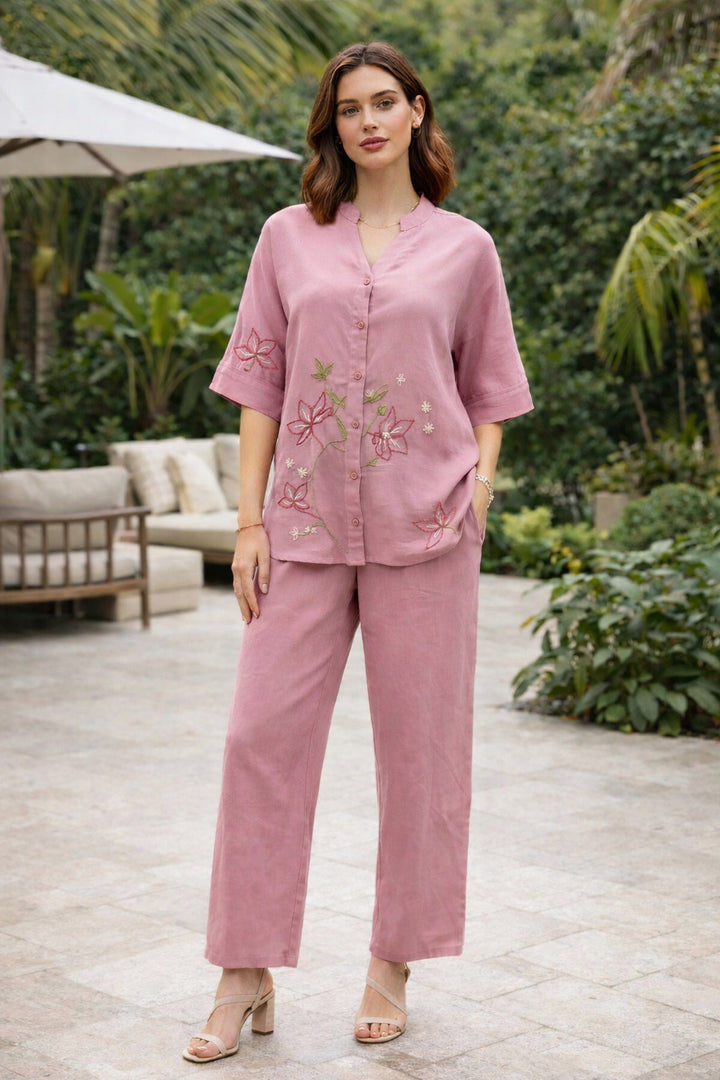 Dusty Pink Lily Co-ord set