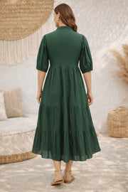 Bottle Green Dress