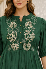 Load image into Gallery viewer, Bottle Green Dress