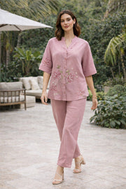 Dusty Pink Lily Co-ord set
