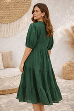 Load image into Gallery viewer, Bottle Green Dress